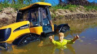 BRUDER RC tractors BEST OF crashes and accidents!