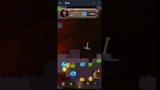 Mole telegram mining bot Mole game play and earn Ton mole together