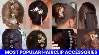 Elegance Women Hair Clip/Hair Twister|Korean Hair Clip Style|Elegant hair accessories completion#fyp