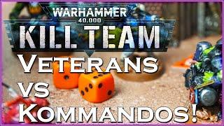 BATTLE REPORT: Veterans vs Kommandos! | Warhammer 40K: Kill Team