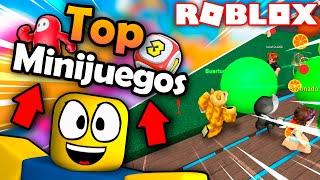 TOP JUEGOS de MINIJUEGOS en ROBLOX  | TOP 5 ROBLOX