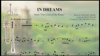 In Dreams - Bb Trumpet Sheet Music