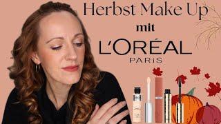 NEU in der DROGERIE !!! Herbst Make Up Look nur mit Loreal Paris I Full Face