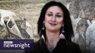 The murder of journalist Daphne Caruana Galizia: Malta’s shame? - BBC Newsnight