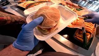 Burger bar: 49 minutes of POV canteen service 