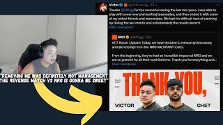 Victor Speaks on NRG Dropping Him ''it was definitely NOT a Management Decision''