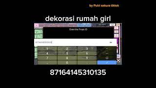 id Sakura School Simulator part 31 || dekorasi rumah girl || #sakuraschoolsimulator #sss