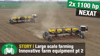 The new 1100-hp NEXAT Tractor | Arable Farming in Ukraine + Factory + First Use in Germany | Part 2