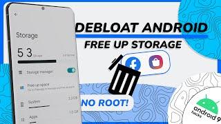 Uninstall System Apps Android | How To Debloat Android Device | Bloatware