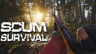 SCUM - Episode 2 - THE CABIN! (Survival Season 1)