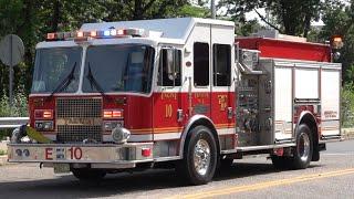 Trenton Fire Department Engine 10 Responding