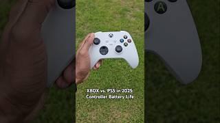 XBOX vs. PS5 in 2025: Controller Battery Life!