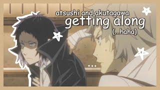 atsushi and akutagawa being a good team