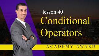40-Conditional Operators