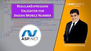 Indian Mobile Number Validation using RegularExpressionValidator in ASP.Net