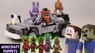 Five Nights at Freddy's fnaf Lego Figures McFarlane toys Minecraft show stage, office, pirates cove