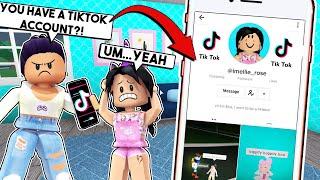 I Found My Daughter's SECRET TIK TOK Account! - Roblox Roleplay