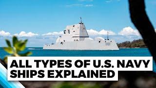 Every U.S. Navy Ship Type Explained: From Carriers to Submarines