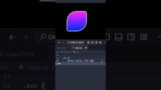 css border property | css border radius| html css video | coding tricks #htmlcss #shorts #coding