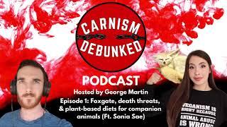 Podcast Episode 1 | @SoniaSae | Foxgate, death threats, & plant-based diets for companion animals
