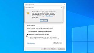 Fix All Remote Desktop Connection Not Working in Windows 10 | 2023