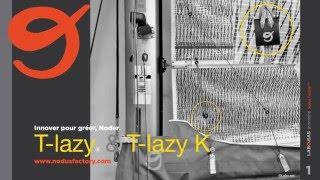 Gamme T-lazy & T-lazy K - Lien d'attache réglable pour lazy-bag et lazy-jack.