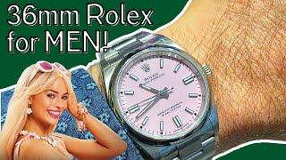 Rolex Oyster Perpetual 36 vs 41 | Can Men Wear Pink?