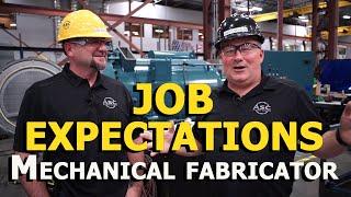 What to expect as an ASC Mechanical Fabricator