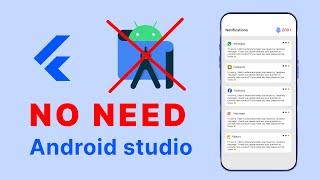 Run Flutter app without android studio #flutterhero utterhero