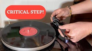 Turntable perfection requires this step