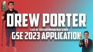 Drew Porter | GSE Application