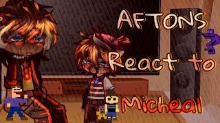 Aftons React to Micheal [Gacha Club]