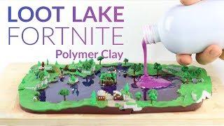 Loot Lake & Liquid Soap (Fortnite Battle Royale) – Polymer Clay Tutorial