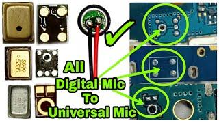 all Digital Mic to 2 Pin Universal Mic Convert | Mi oppo vivo nokia samsung Digital Mic