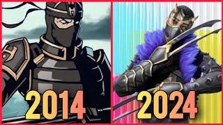 Evolution of Shadow Fight Games 2012-2024