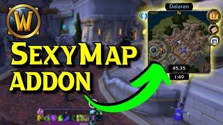 BEST WoW MiniMap Addon ️ How to Set up SexyMap Addon Guide