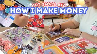 How I Make Money With My Art  Income Sources, Future Plans & Advice For Beginners