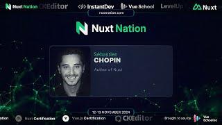 Nuxt Nation 2024: Sébastien Chopin - Authentication in Nuxt