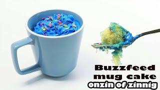 BUZZFEED FUNFETTI MUGCAKE | ONZIN OF ZINNIG | CRAFTMAMA | Cake in een kopje recept