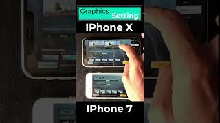 iPhone X vs iPhone 7 #Pubg | #BGMI Speed Test | 60FPS vs 60 FPS iphone pubg graphic | #BPG Covid-19