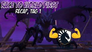 HALBER RAID liegt schon: Liquid dominiert im Palast der Nerub'ar! Race to World First Recap, Tag 1