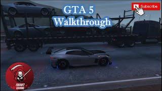 GTA 5 Walkthrough. PS4 PRO 4K HDR