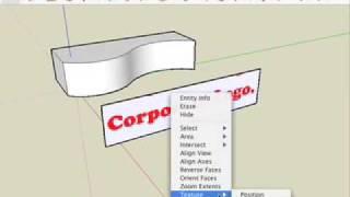SketchUp: Mapping photo textures to curved surfaces
