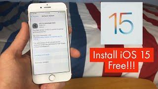 How to Install iOS 15 Beta 1 For Free No Developer Account!!