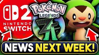 POKEMON NEWS! CONFIRMED SWITCH 2 NEWS NEXT WEEK! LEGENDS Z-A RELEASE DATE RUMORS & MORE!