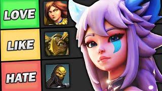 What Your Paladins Main Says About you! (Tier List)