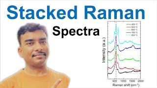 How to plot stacked Raman spectra in OriginLab - Step-by-Step Tutorial
