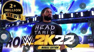 How To Play WWE2K22 on Mobile | How To Download WWE2K22 on Android | WWE2K22 MOBILE EDITION