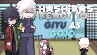 || Hashiras react to Tomioka Giyuu as Satoru Gojo || (2/2) || 2.0x speed || no ships || 