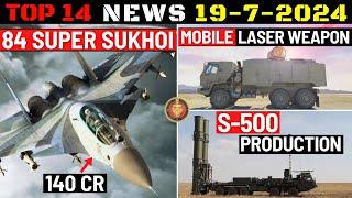 Indian Defence Updates : Super Sukhoi Cleared,S-500 Production Offer,Achuk Test,Mobile Laser Weapon